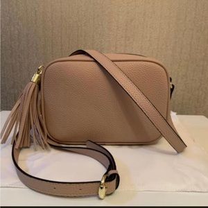 Beige dupe bag